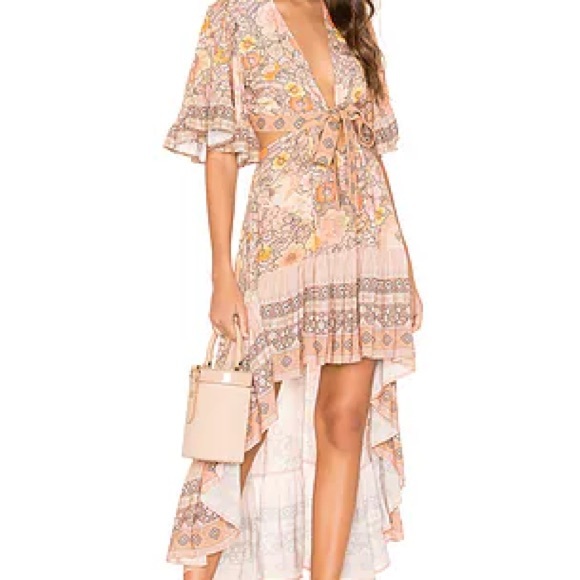 Spell Amethyst Bambi Dress in Blush